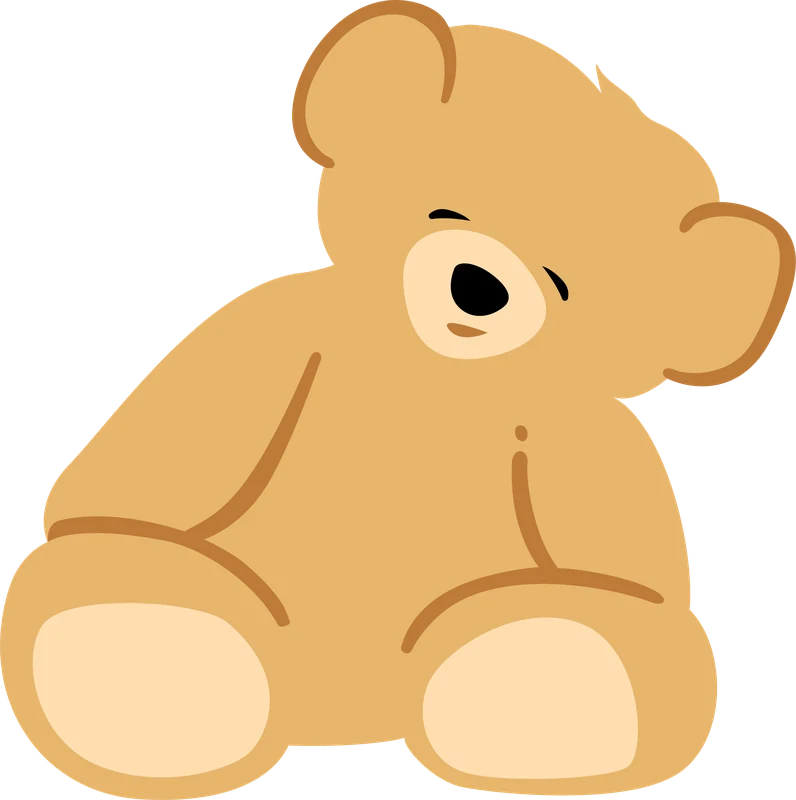 Illustratie van een teddybeer